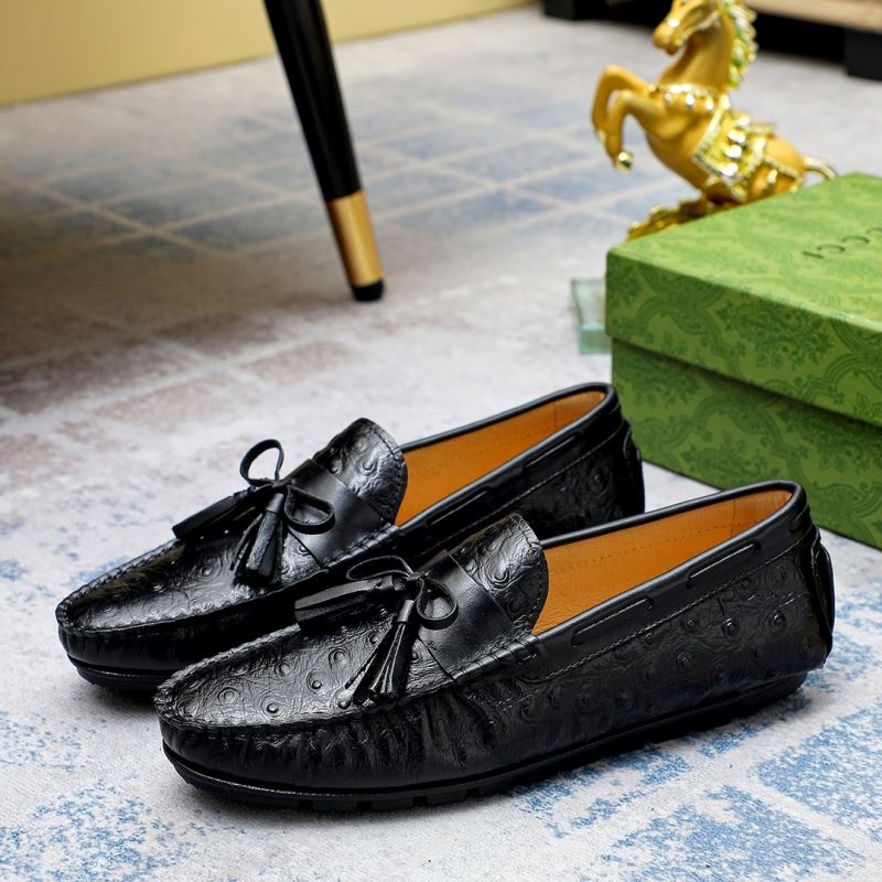 G*u*i leather shoes